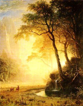 Albert Bierstadt Hetch Hetchy Canyon France oil painting art